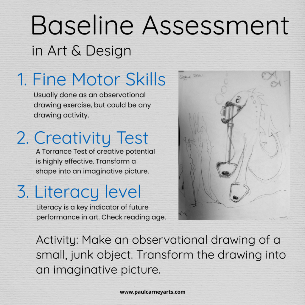 Baseline Assessments in Art &&nbsp;Design