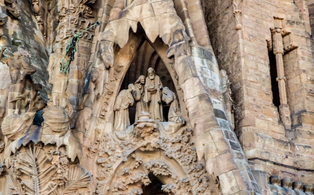 Sagrada Familia Nativity facade​