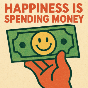 Is happiness just spending money?