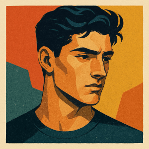 Good looking man